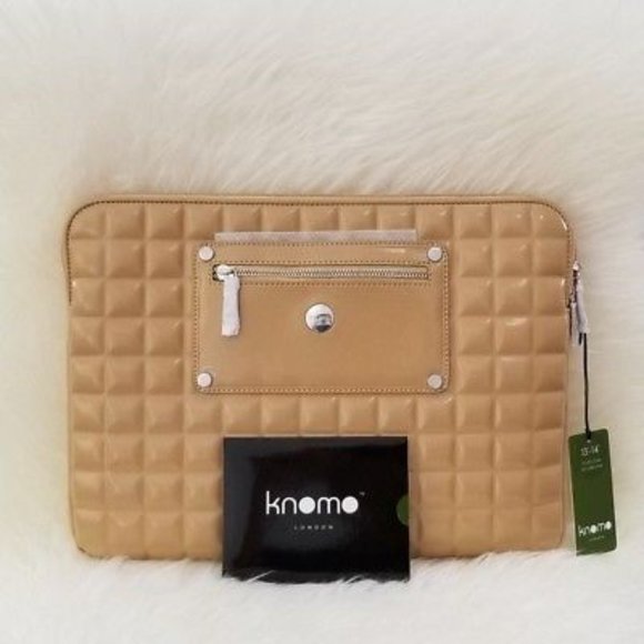 NEW KNOMO OF LONDON BAYSWATER 13" SLIM LAPTOP BAG - Picture 8 of 8